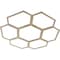 Ekena Millwork Florin Wood Fretwork Pierced Ceiling Medallion, Birch, 40"OD x 14 1/8"ID x 3/8"T CMWP40X40X0375FOBI - alternate 2